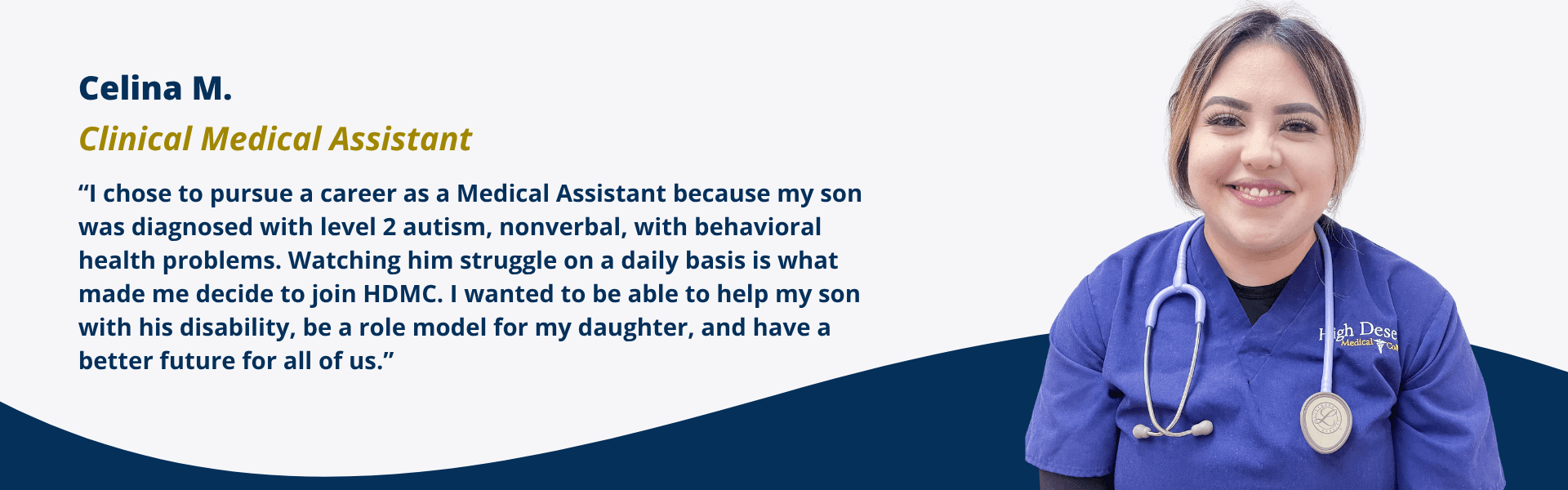 Our Colleges (3) clinical medical assisting student testimonial